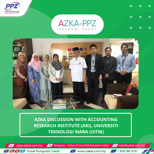 AZKA Discussion with Accounting Research Institute (ARI), Universiti Teknologi Mara (UiTM)