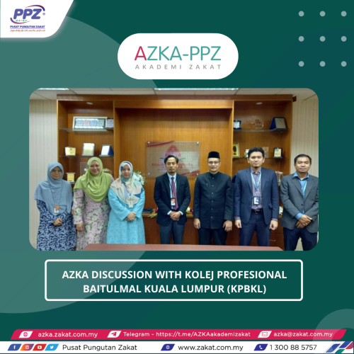 AZKA Discussion with Kolej Profesional Baitulmal Kuala Lumpur (KPBKL)