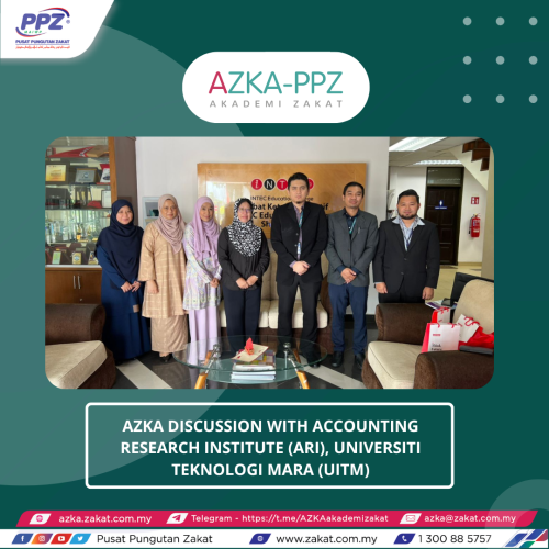 AZKA Discussion With Accounting Research Institute (ARI), Universiti Teknologi MARA (UiTM)