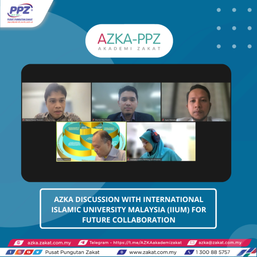 AZKA Discussion With International Islamic University Malaysia (IIUM) For Future Collaboration