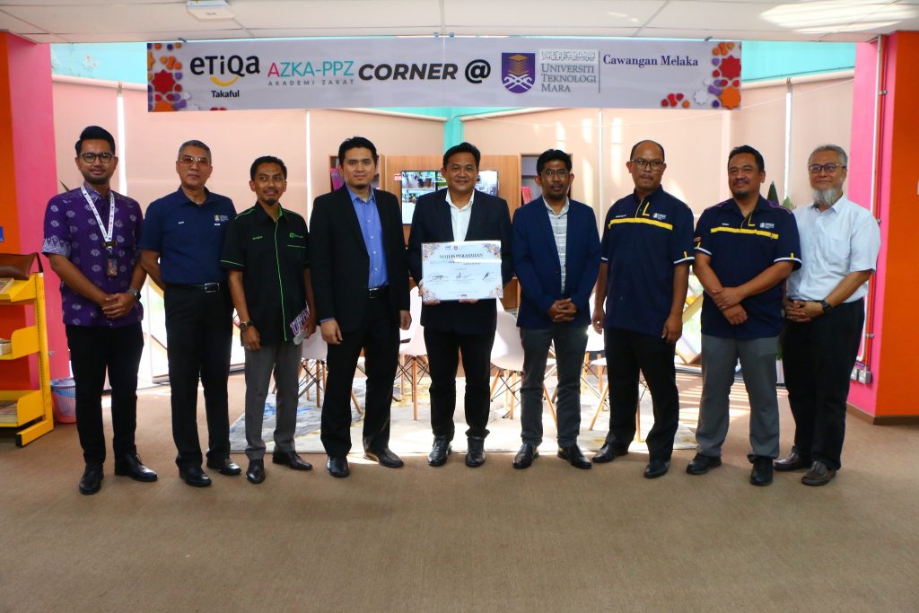 Perasmian Etiqa AZKA-PPZ Corner @ UiTM Melaka dan Majlis Penghargaan Muzakki