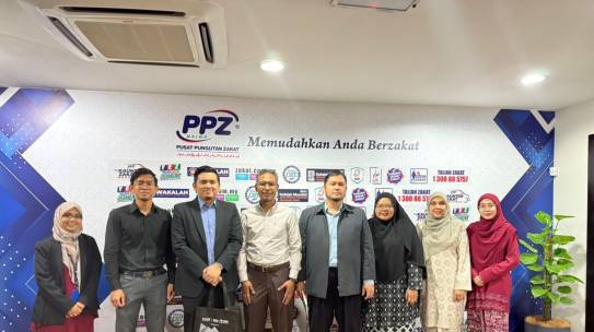 RESEARCH REPRESENTATIVES FROM INCEIF UNIVERSITY AND UKM CONDUCT STUDY VISIT TO PPZ-MAIWP