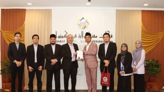 COURTESY VISIT BY PPZ-MAIWP TO THE MUFTI OF FEDERAL TERITORY’S OFFICE