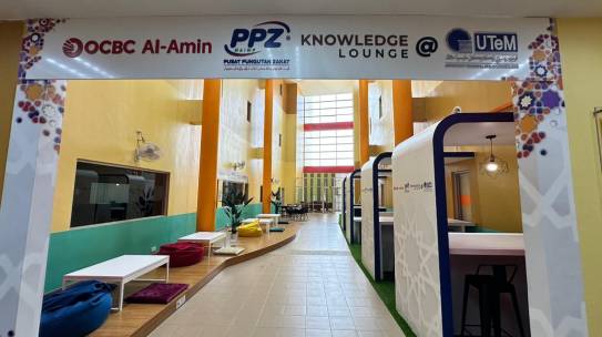 OCBC Al-Amin AZKA-PPZ Knowledge Lounge @ UTeM